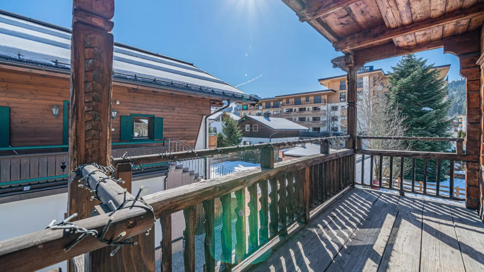 Chalet Kirchberg-Terrasbalkon