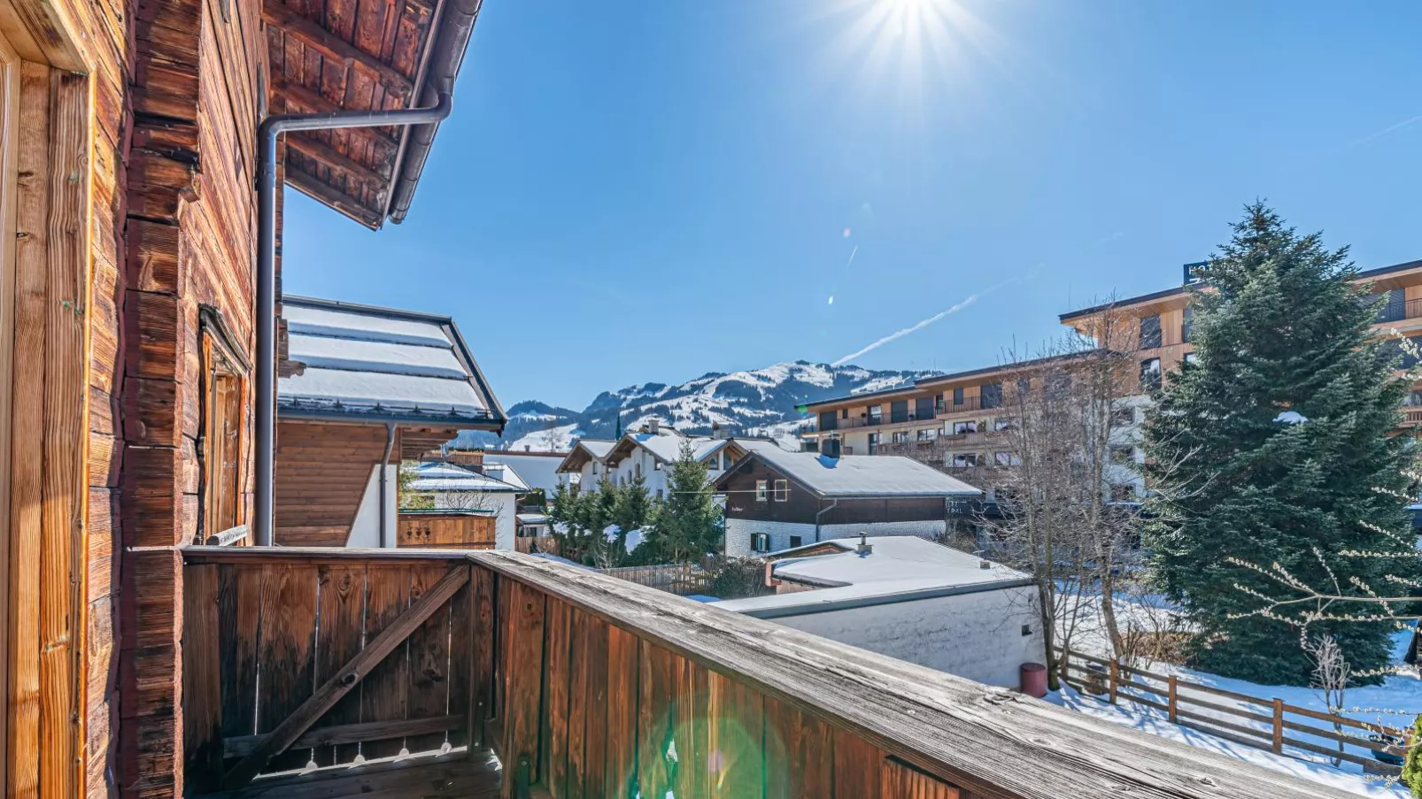 Chalet Kirchberg-Terrasbalkon