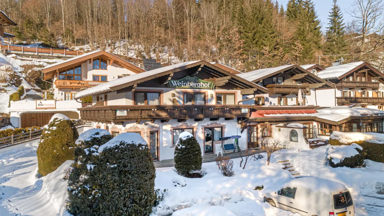 Weinberghof-Exterieur winter