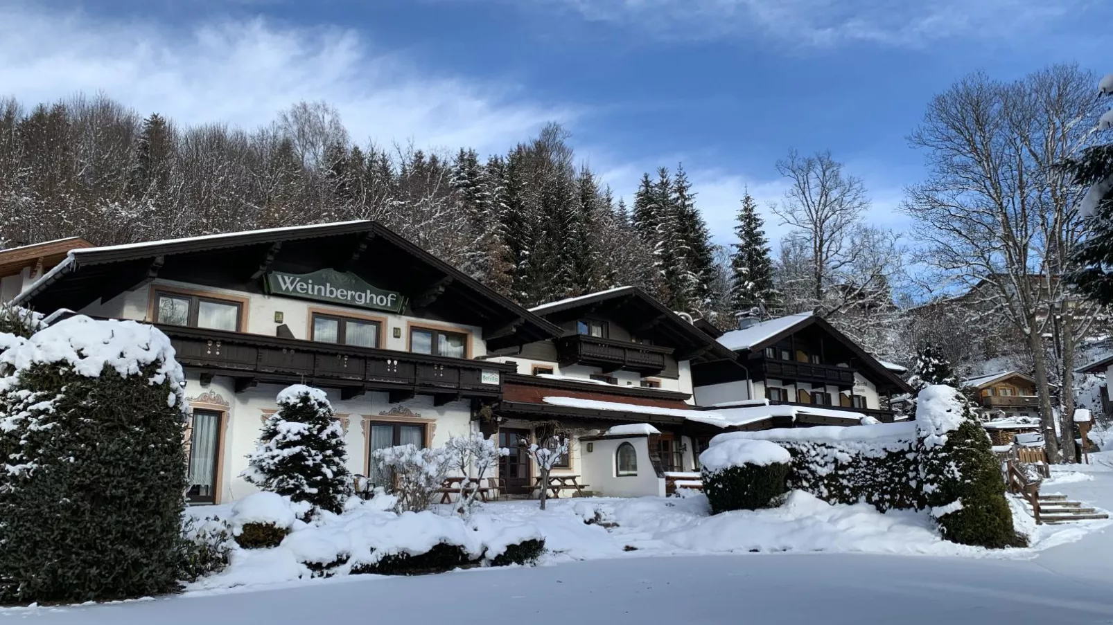 Weinberghof-Exterieur winter