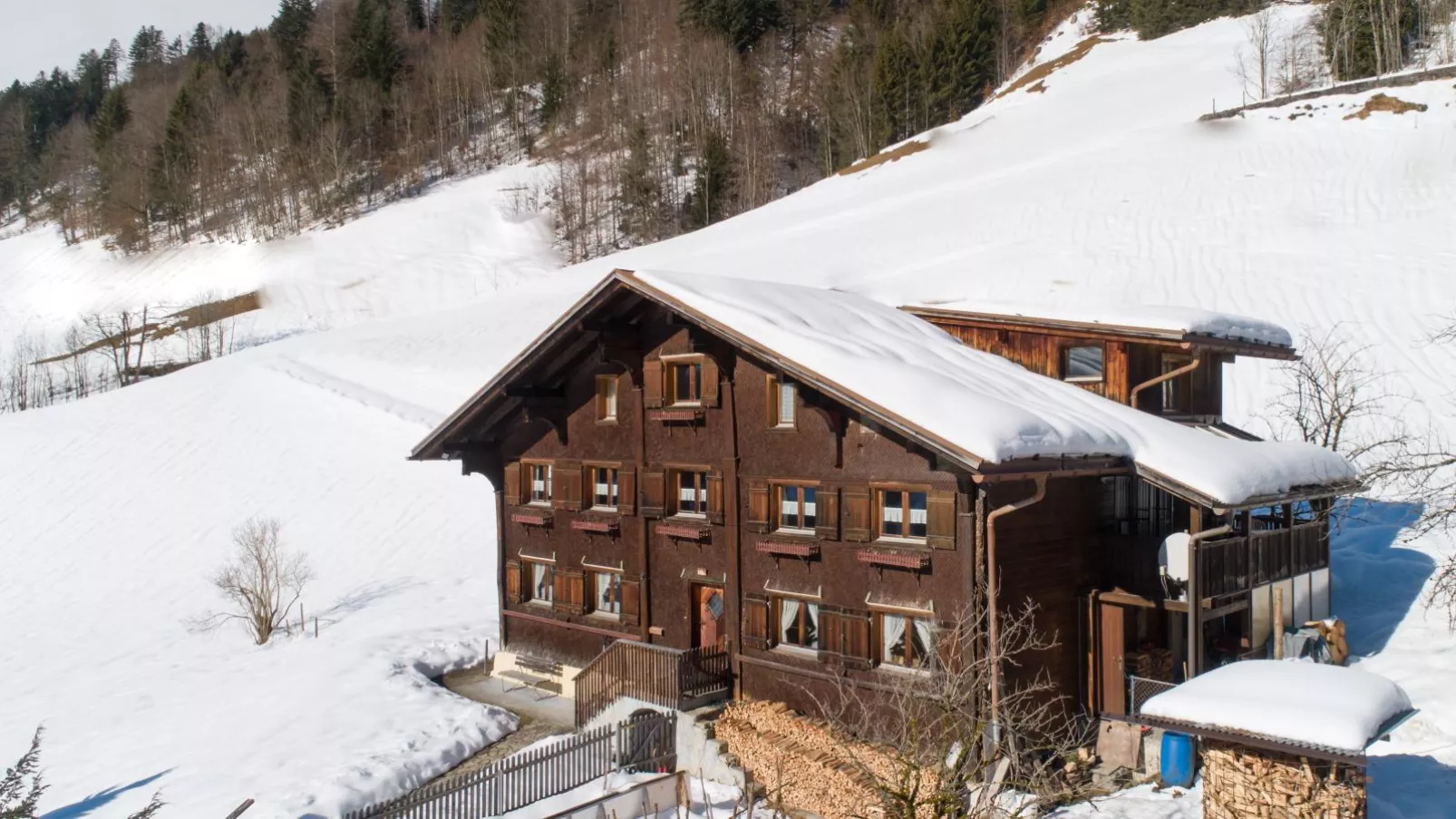 Ferienhaus Rinderer-Exterieur winter