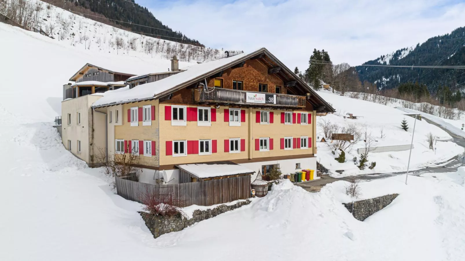 Gästehaus Walch I-Exterieur winter
