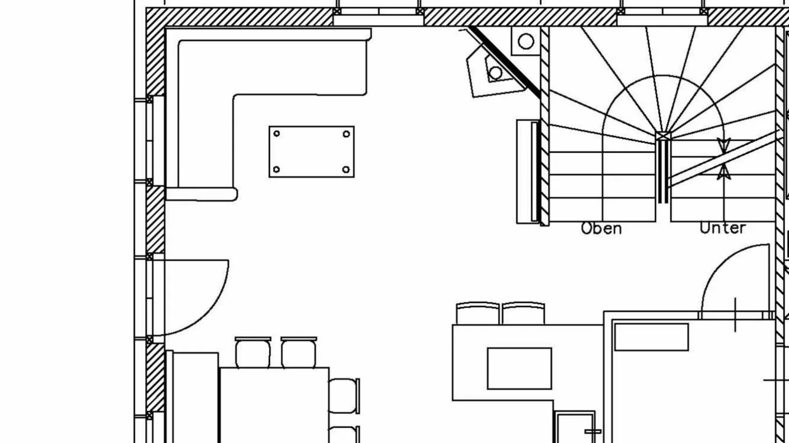 Haus Ganbei-Plattegrond