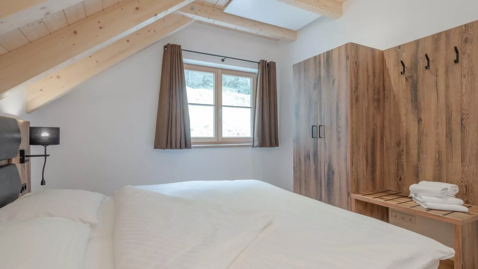 Haus am Wald-Slaapkamer