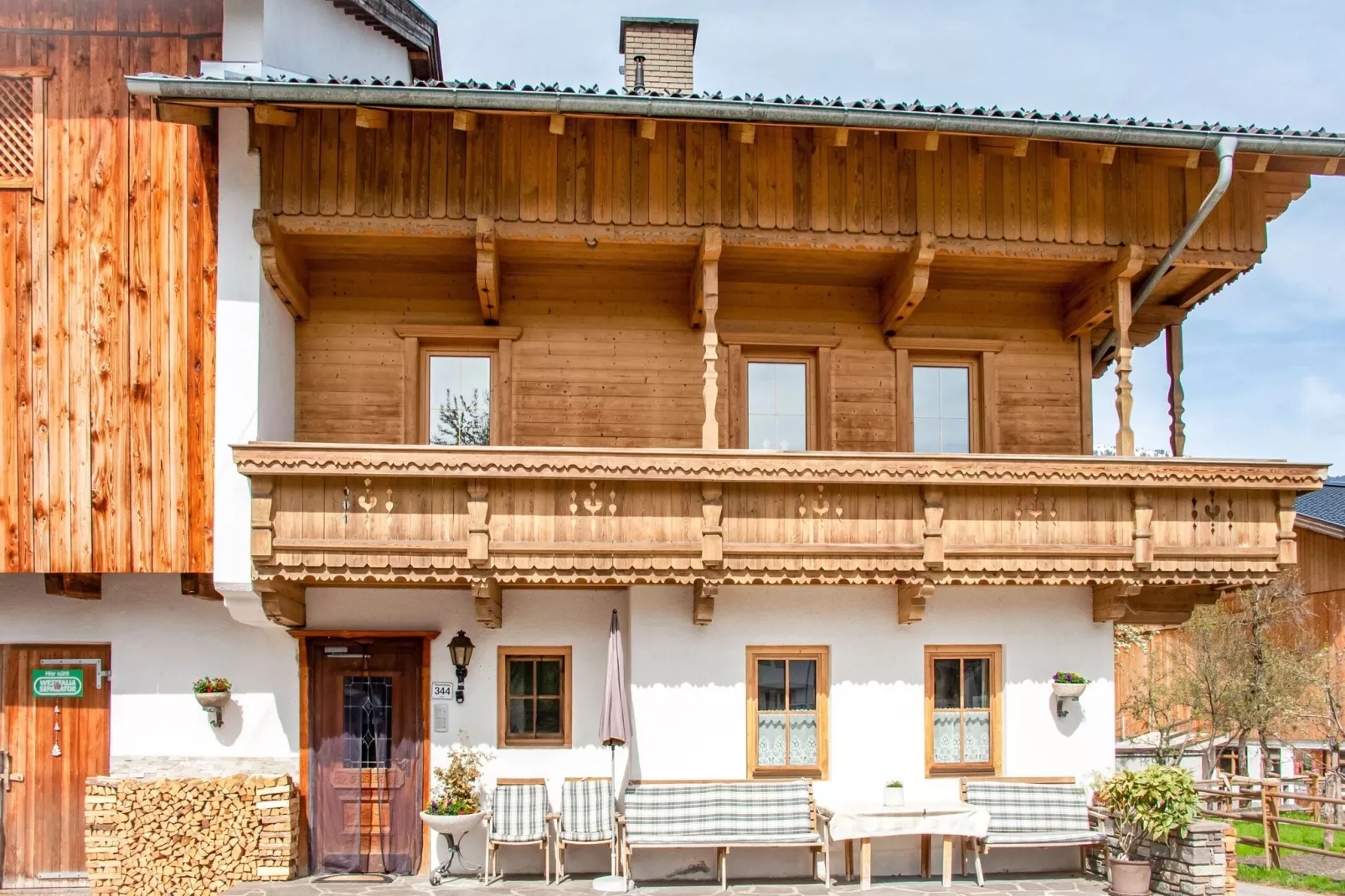 Klammerhof - Dorfblick-Buitenkant zomer