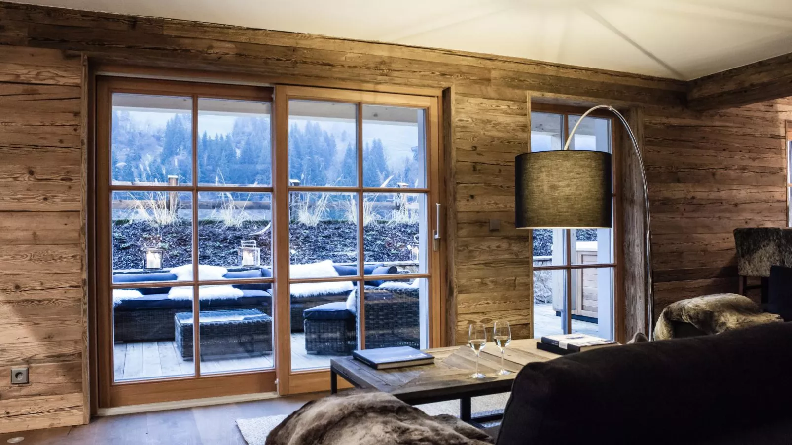 Kitz Boutique Chalet am Lift-Woonkamer
