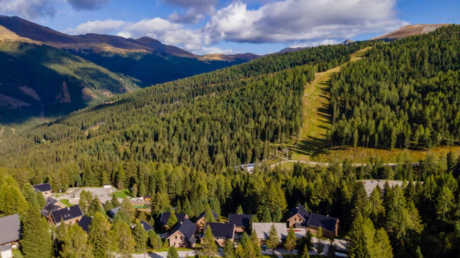 Ibex panorama Lodge-Uitzicht zomer