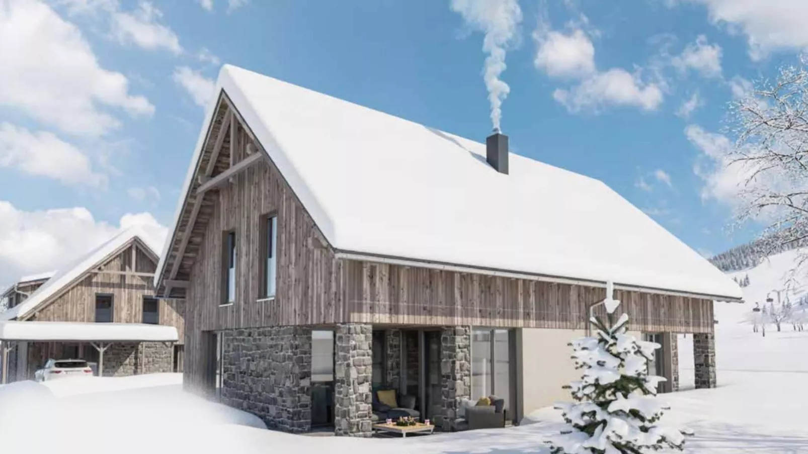 Mountain Chalet Alpinchique-Exterieur winter