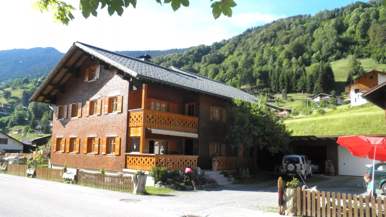 Landhaus Barbara-Buitenkant zomer
