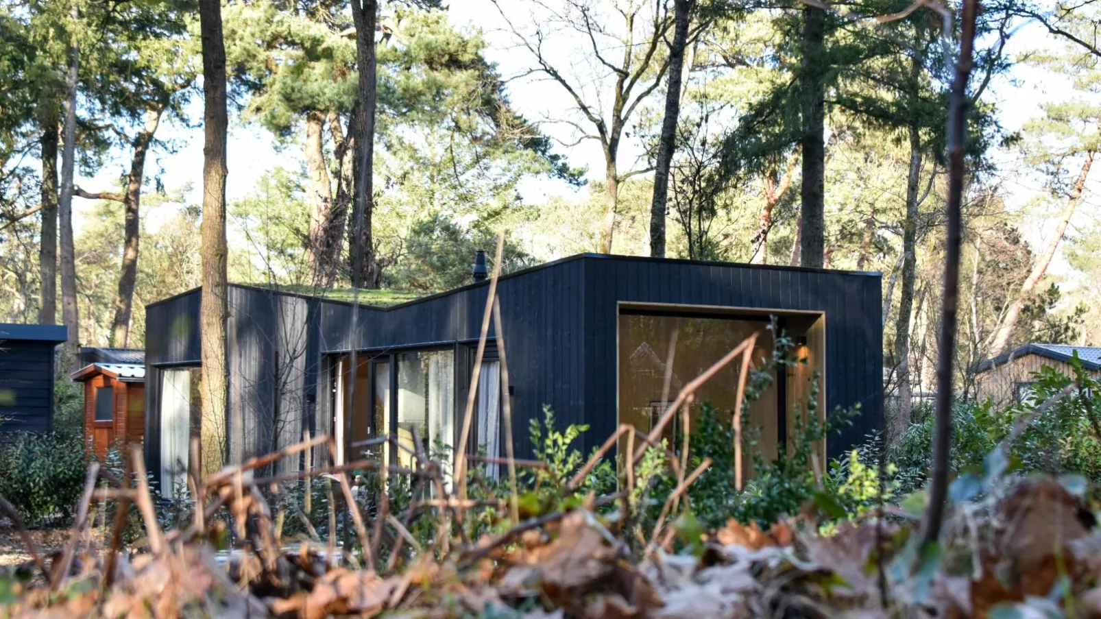 TED Tiny House-Buitenkant zomer