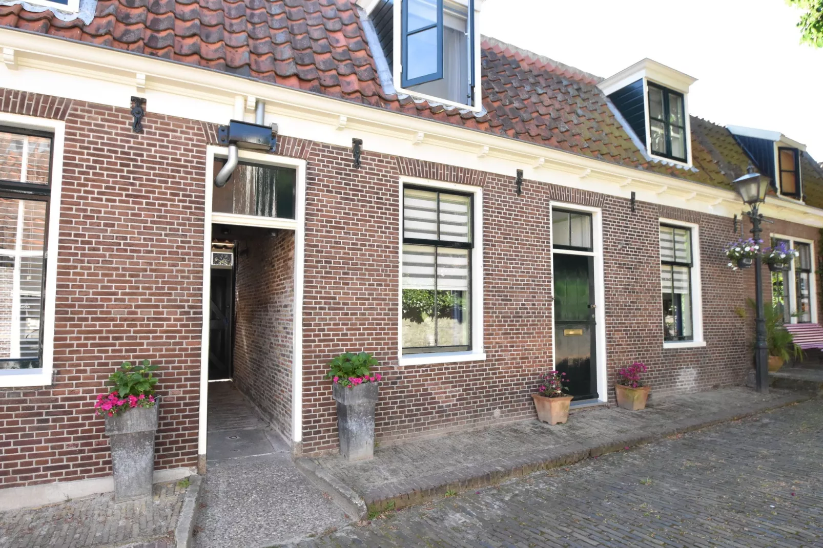 Edammer Vissershuisje-Buitenkant zomer