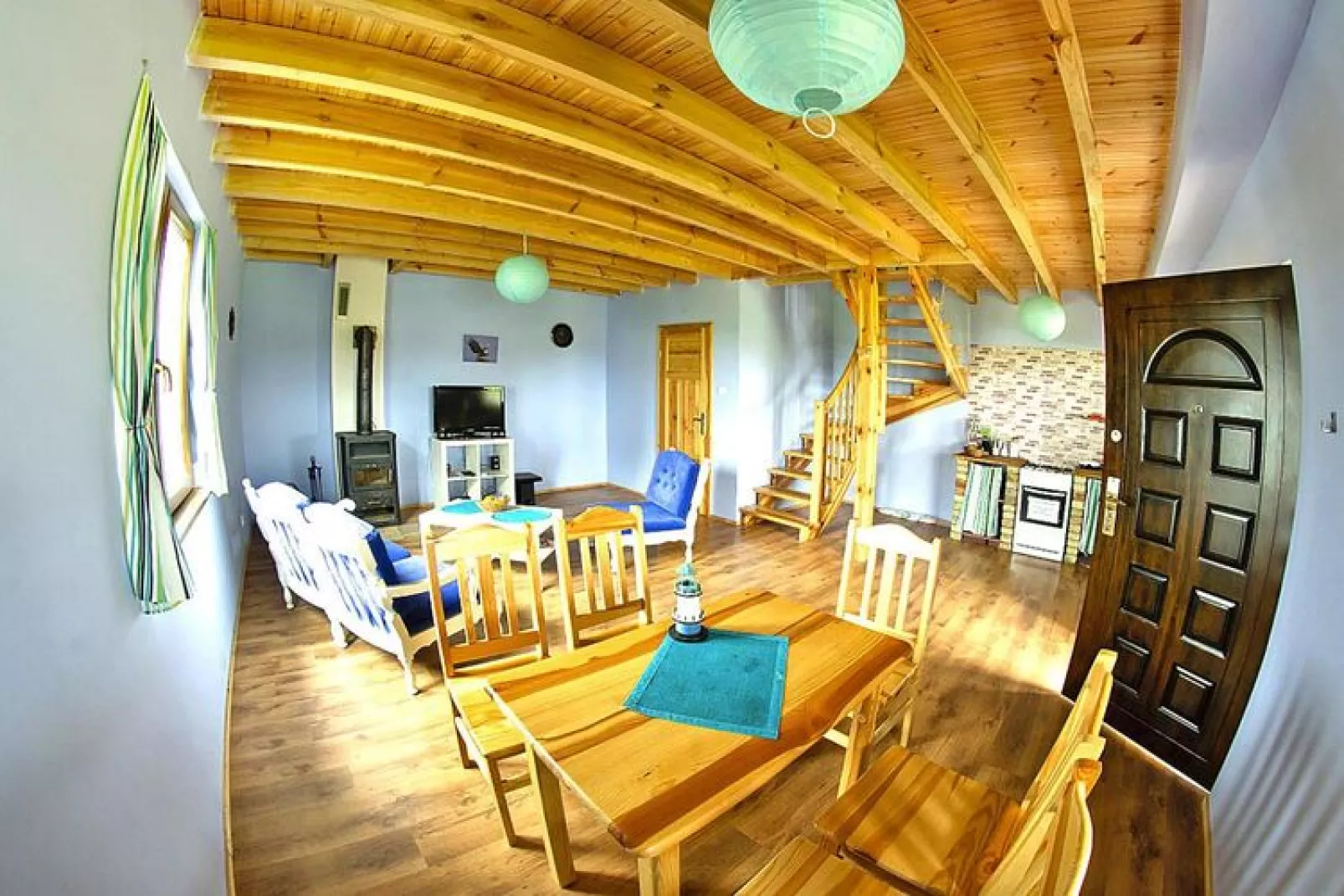 Holiday homes in Swinoujście for 7 persons - 90 qm-Woonkamer