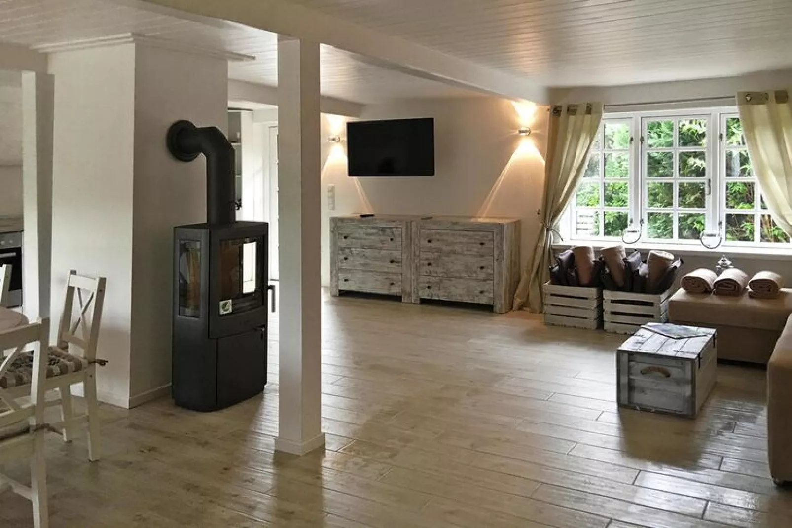 Reihenhaus in Hedwigenkoog-Woonkamer