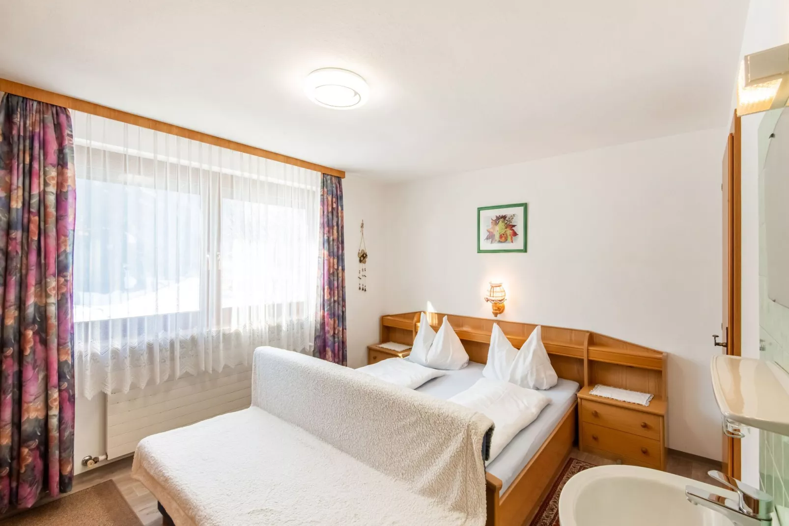 Ferienhaus Talblick-Slaapkamer