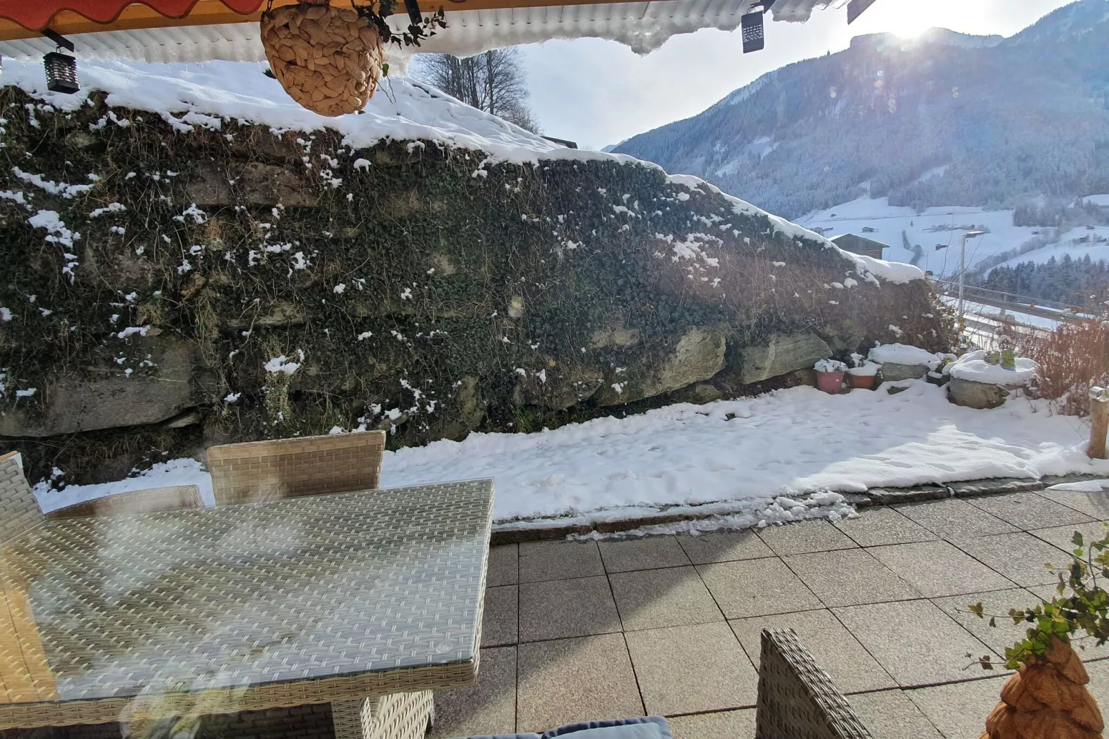 Garconniere-Tuin winter