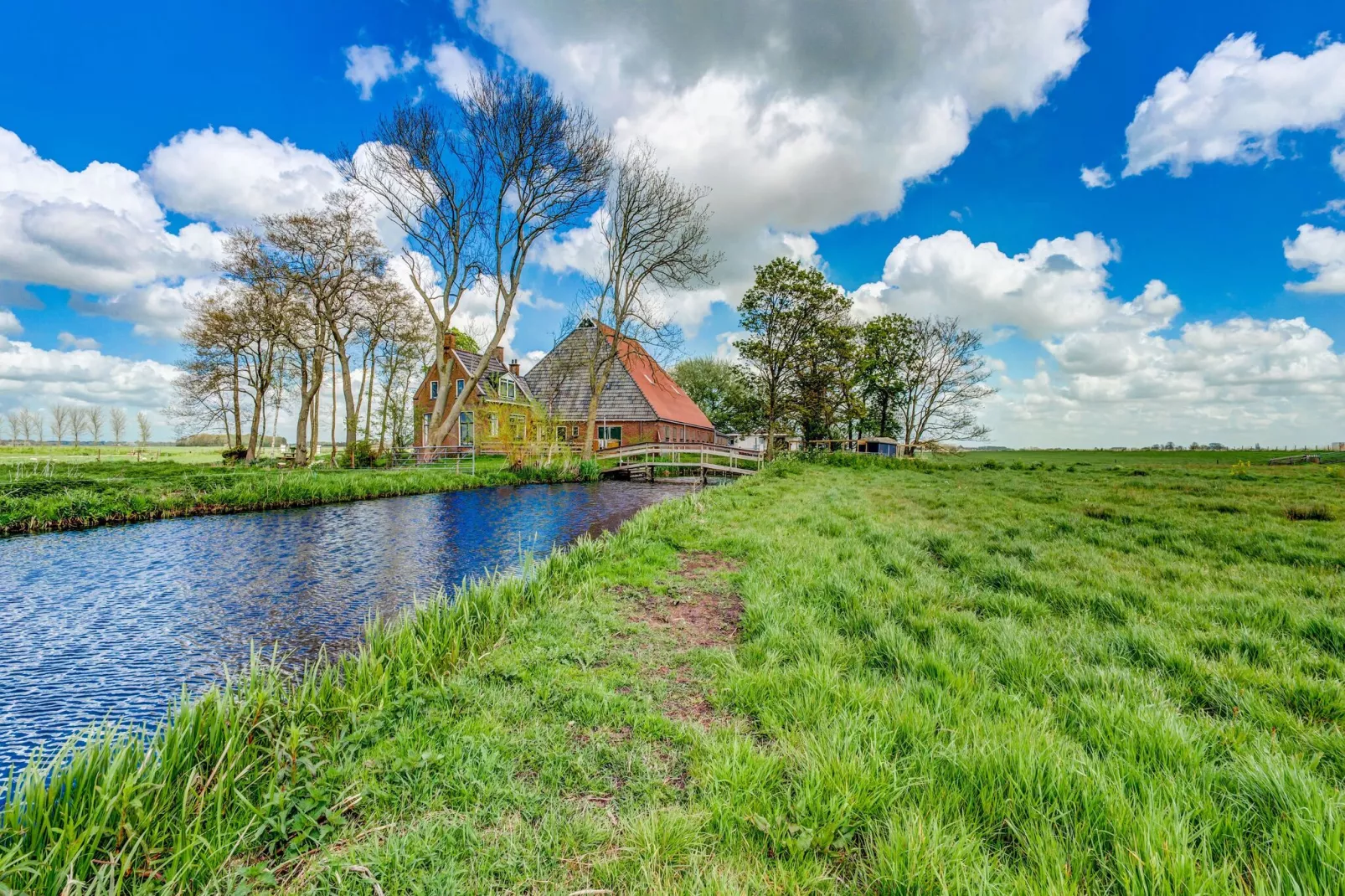 Gezellige Boerderij met chalet in Friesland-Gebieden zomer 1km