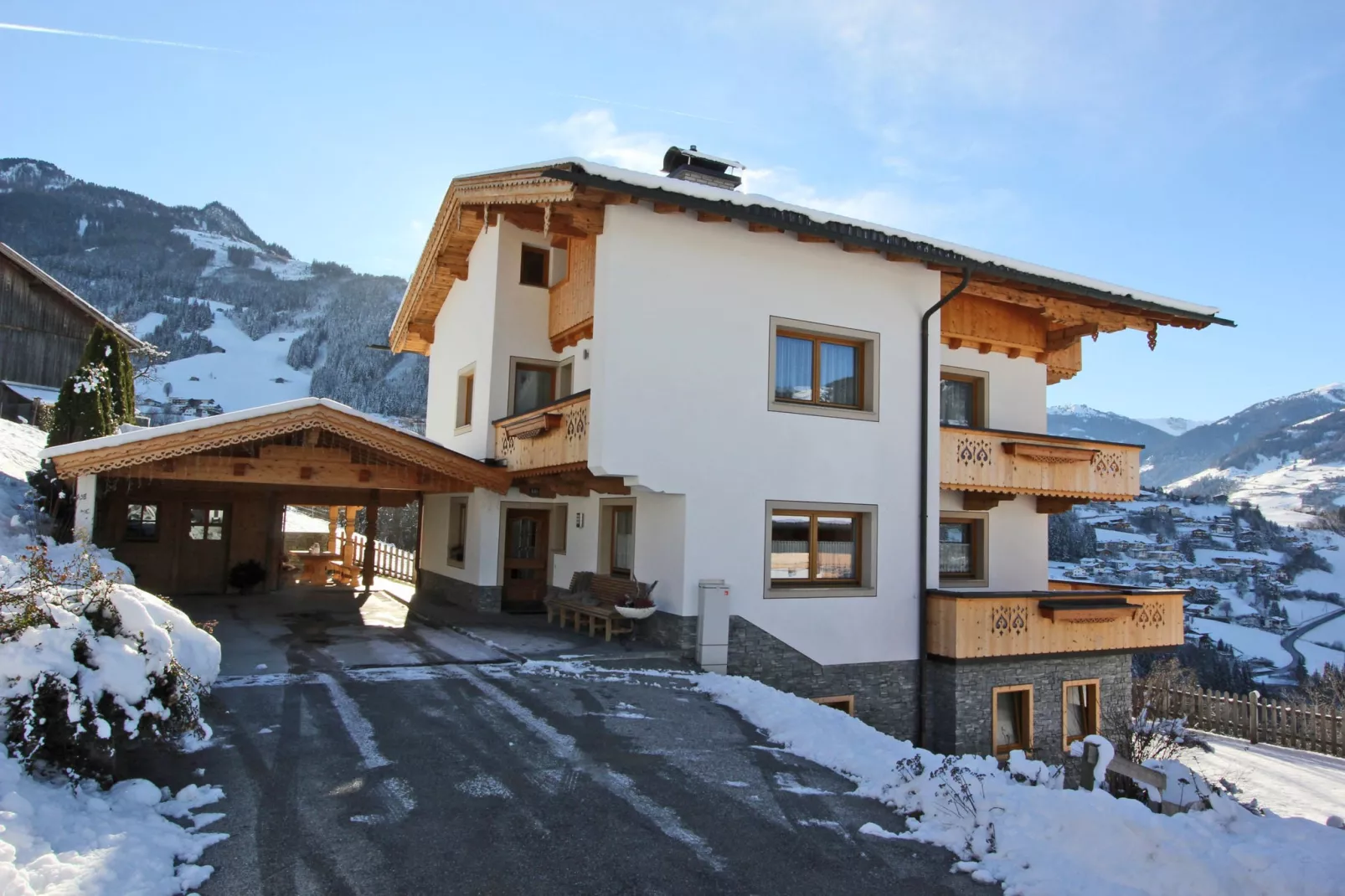 Chalet Schiestl - 10 Personen-Exterieur winter