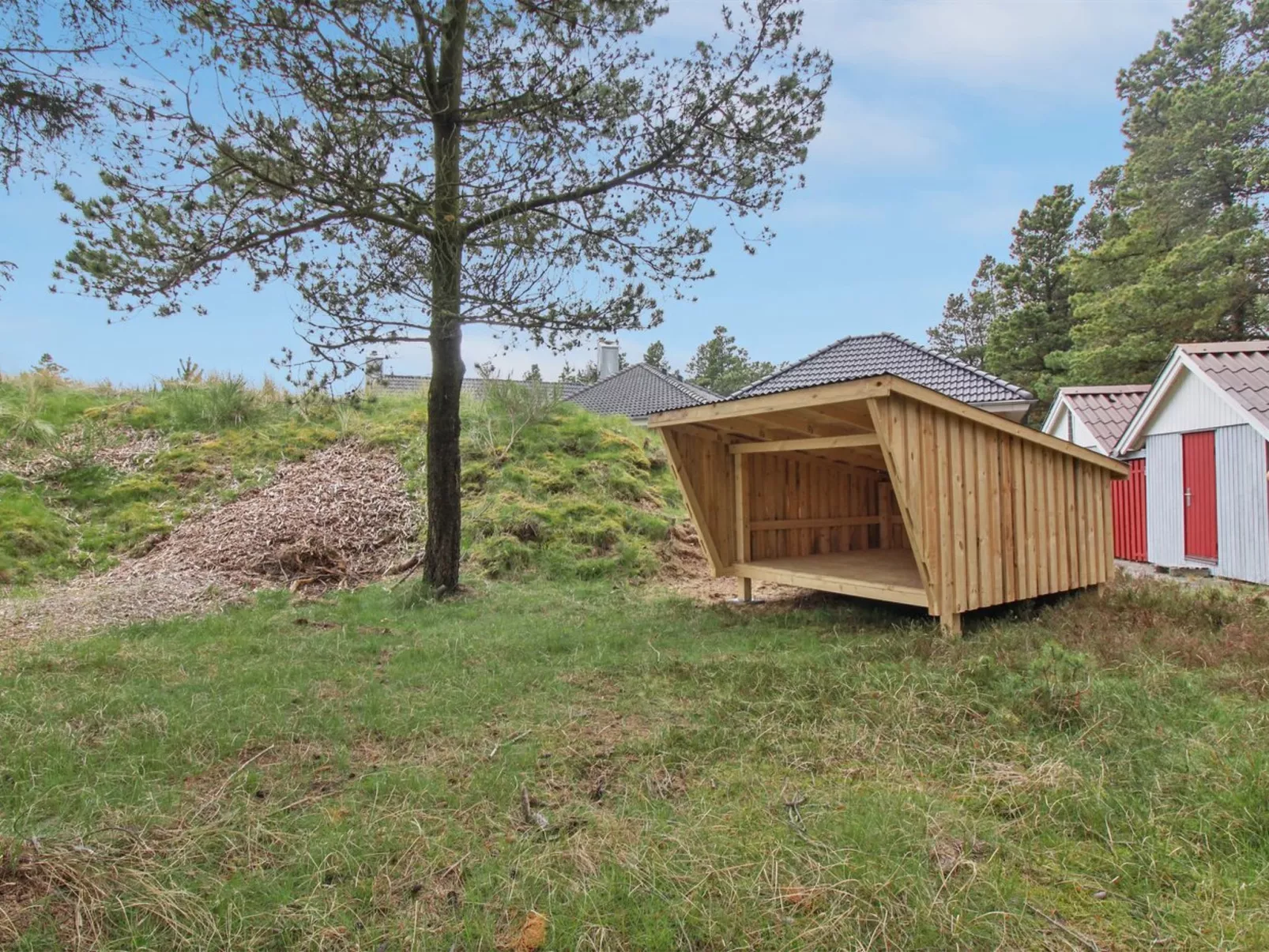 "Sjamme" - 1.2km from the sea-Buiten