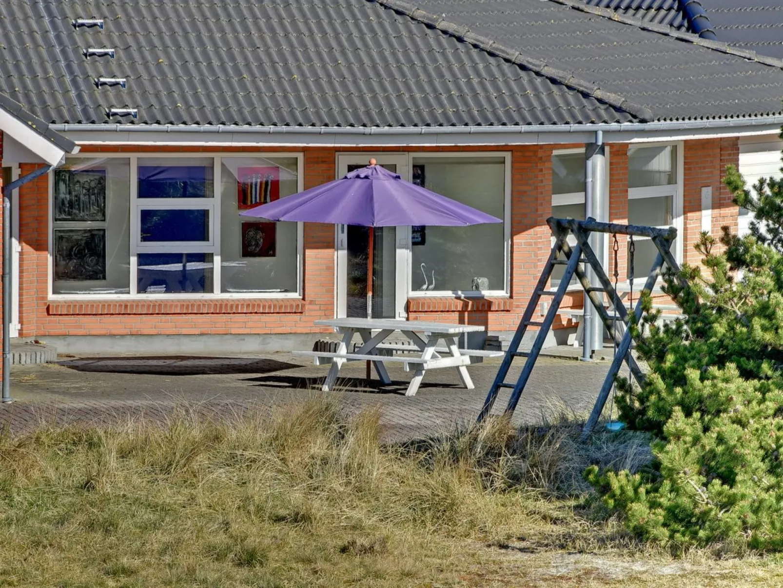 "Sjamme" - 1.2km from the sea-Buiten