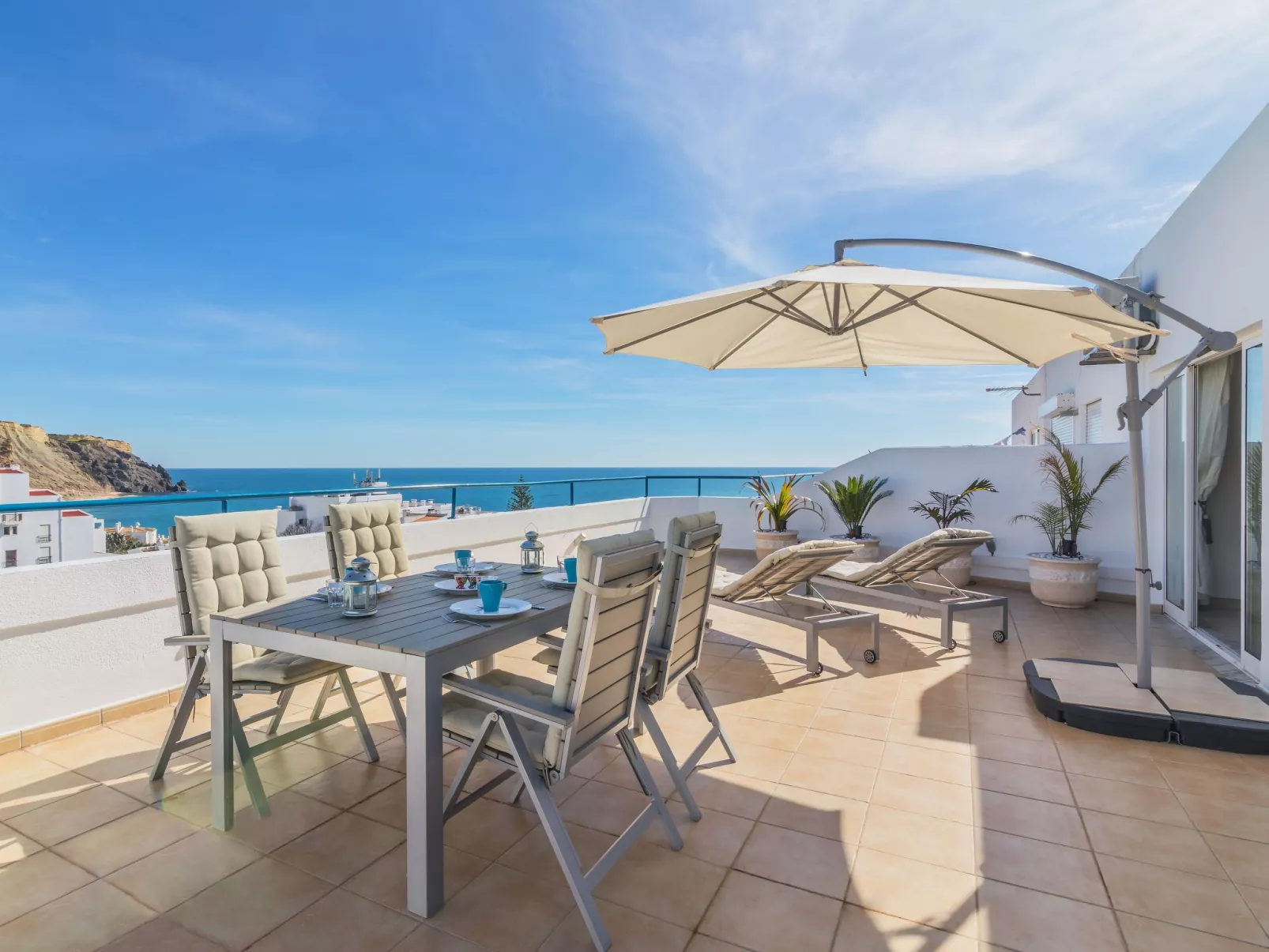 Praia da Luz Sea view-Buiten