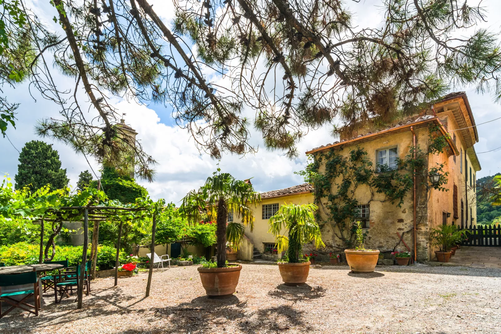 Casa La Ruota-Buitenkant zomer