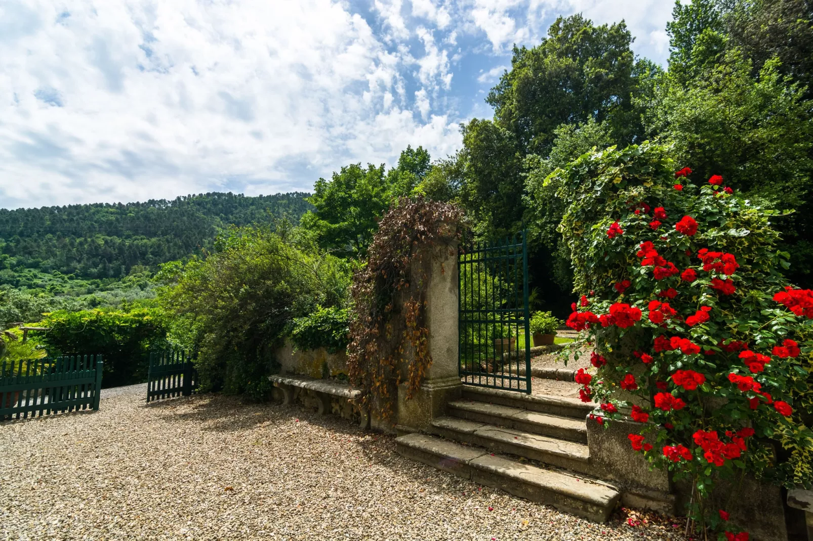 Casa La Fioraia-Tuinen zomer