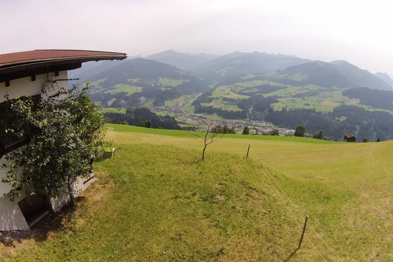Chalet Hogleit-Uitzicht zomer