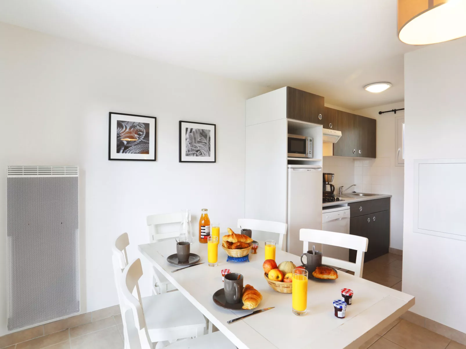 Domaine de la Baie-T3 duplex 6 pers.-Binnen
