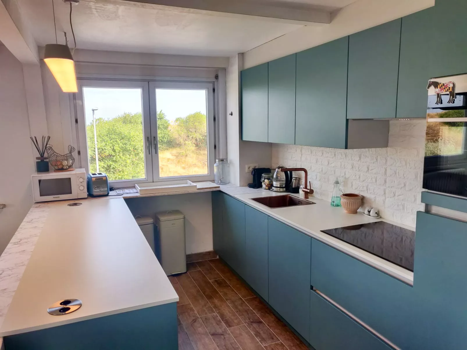Residence Du Parc with seaview-Binnen