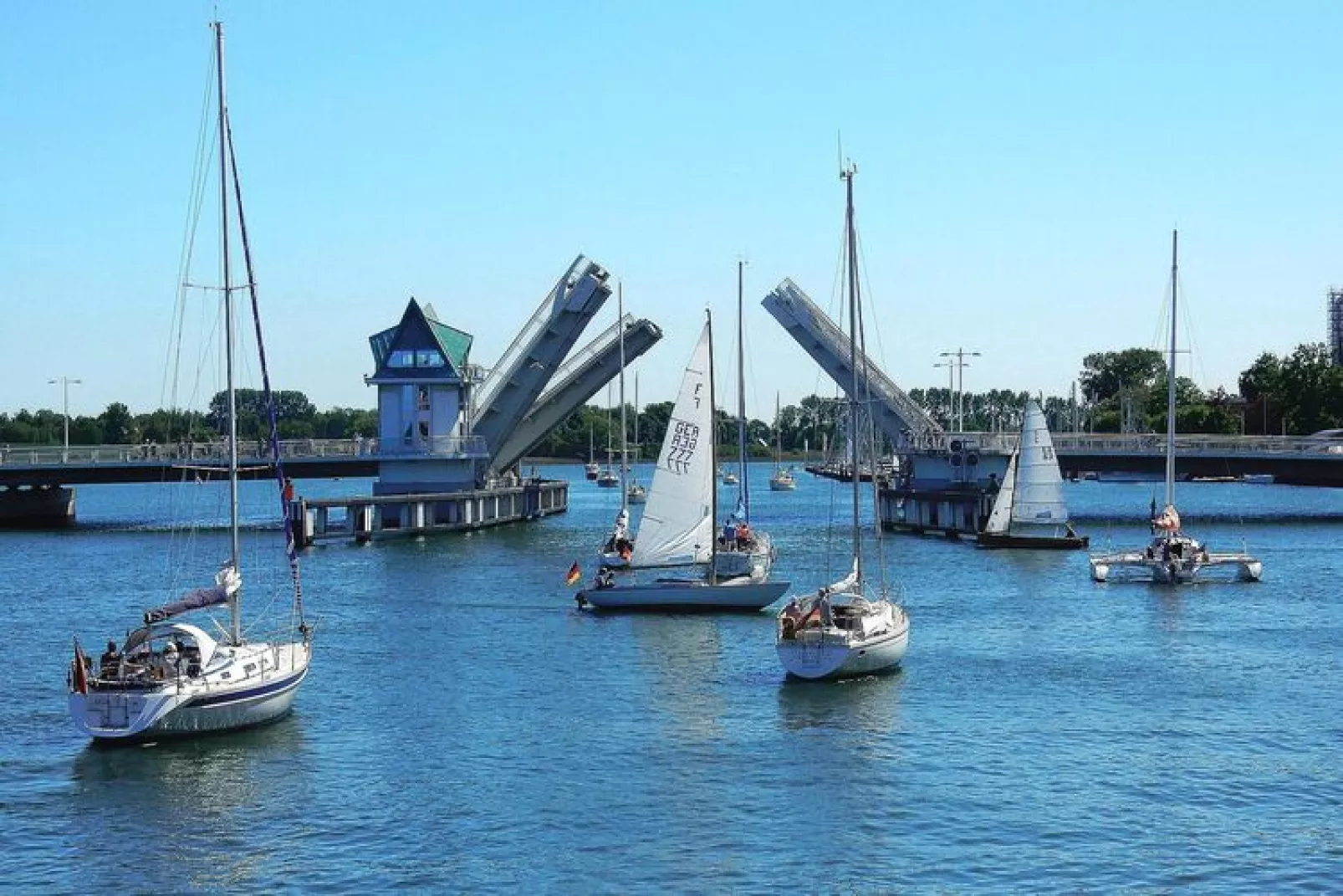 Flatgebouw, Kronsgaard - Waterzicht
