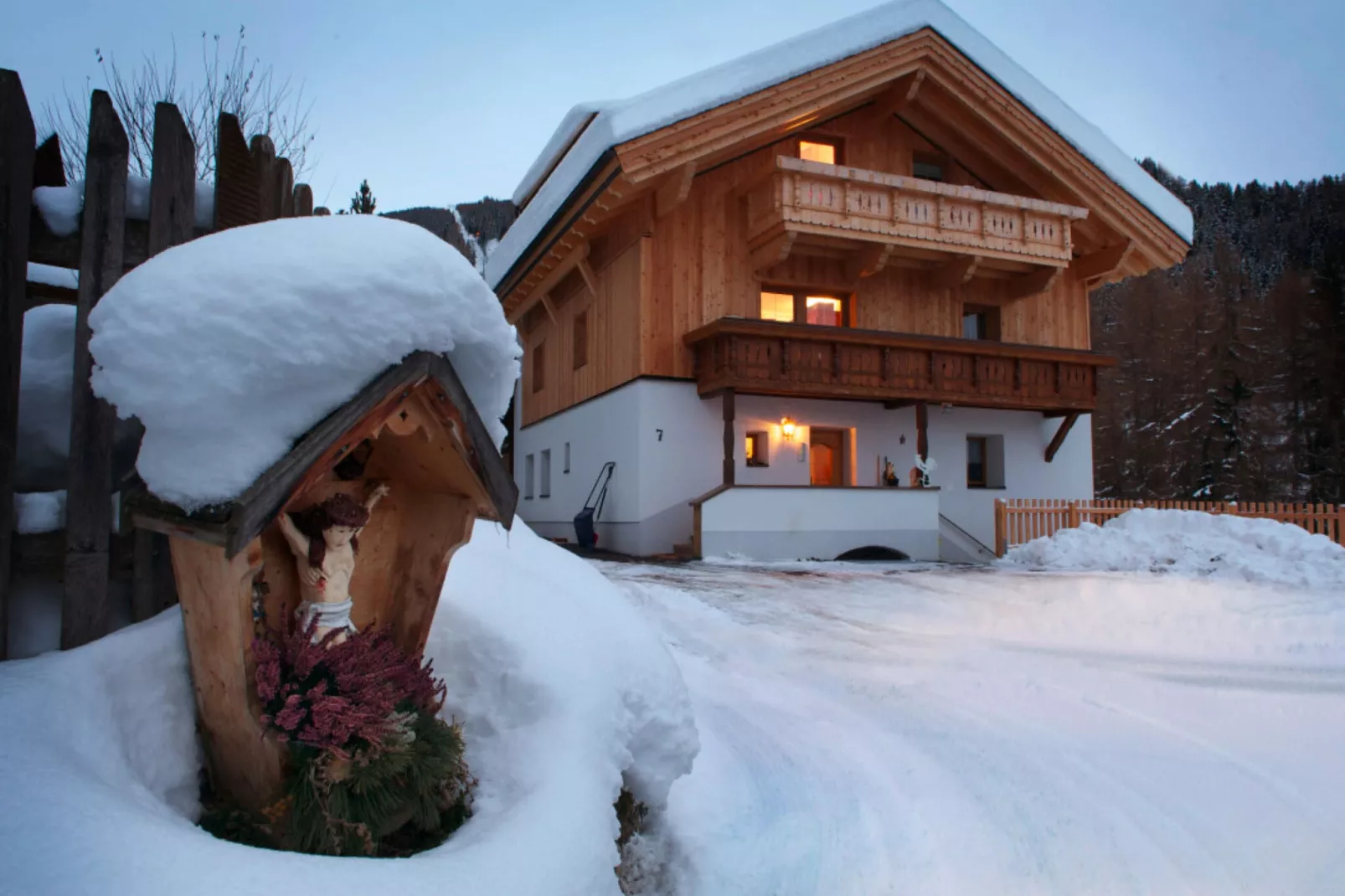 Appartement Edelweiss-Exterieur winter