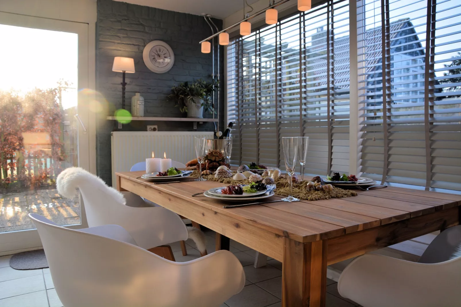 Shelley Beach House-Eetkamer