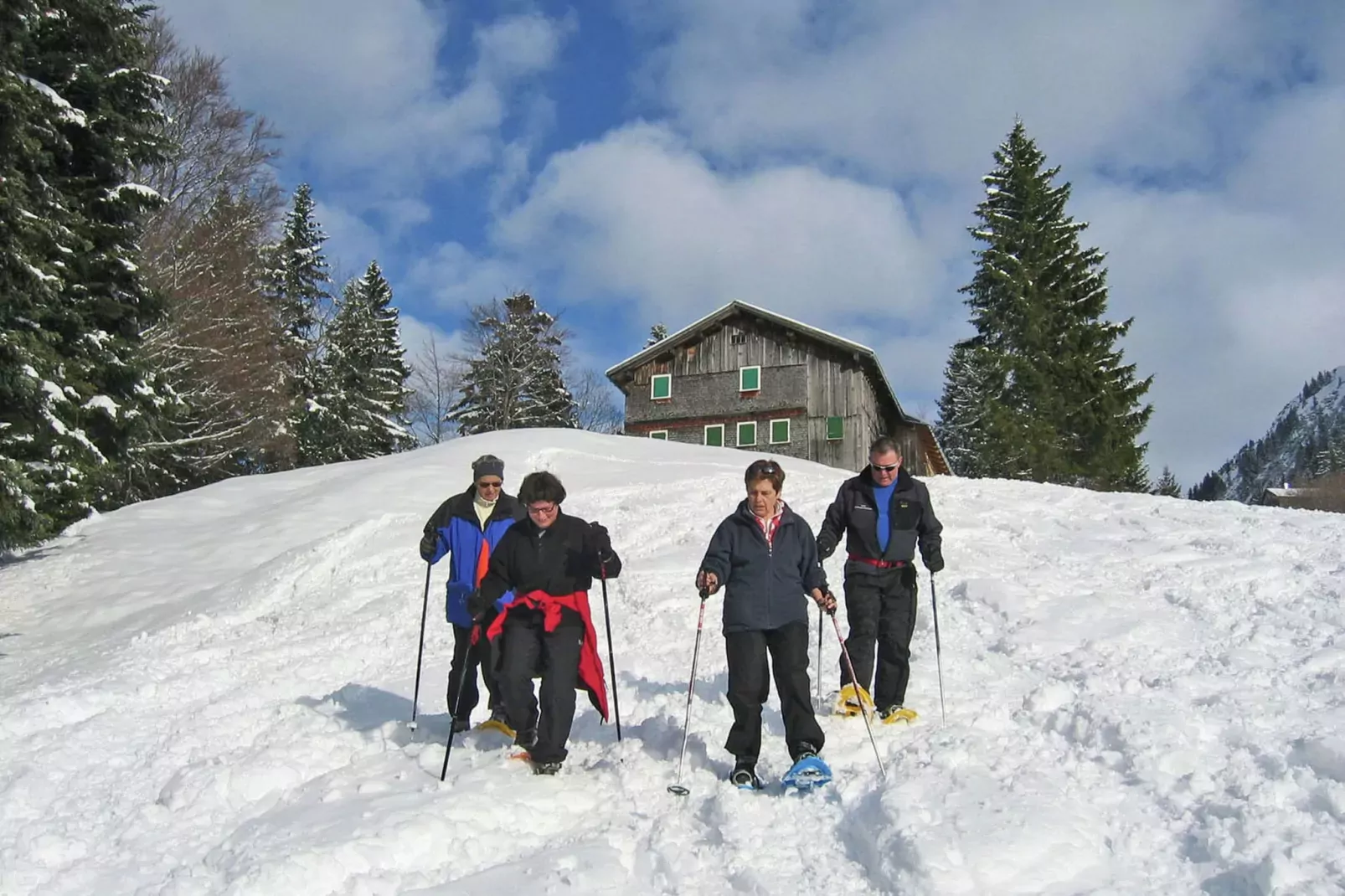 Barbara-Gebied winter 5km