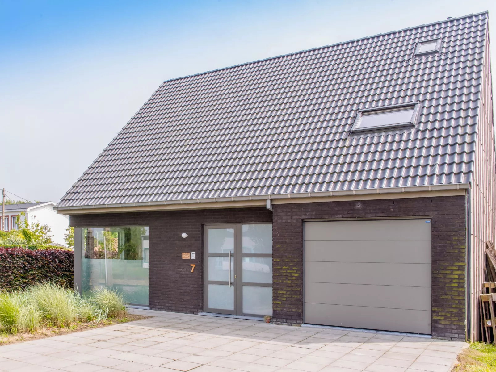 Villa Vosseslag - garage and big garden-Buiten