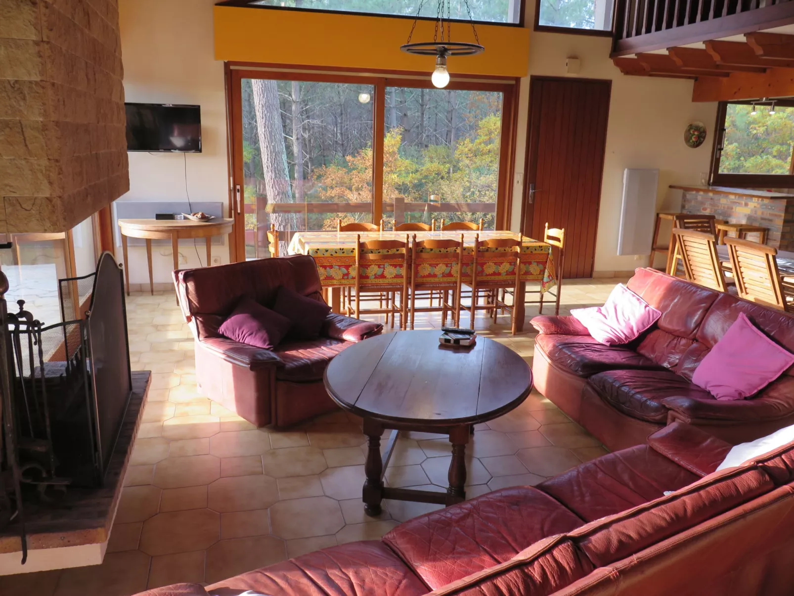 inside
