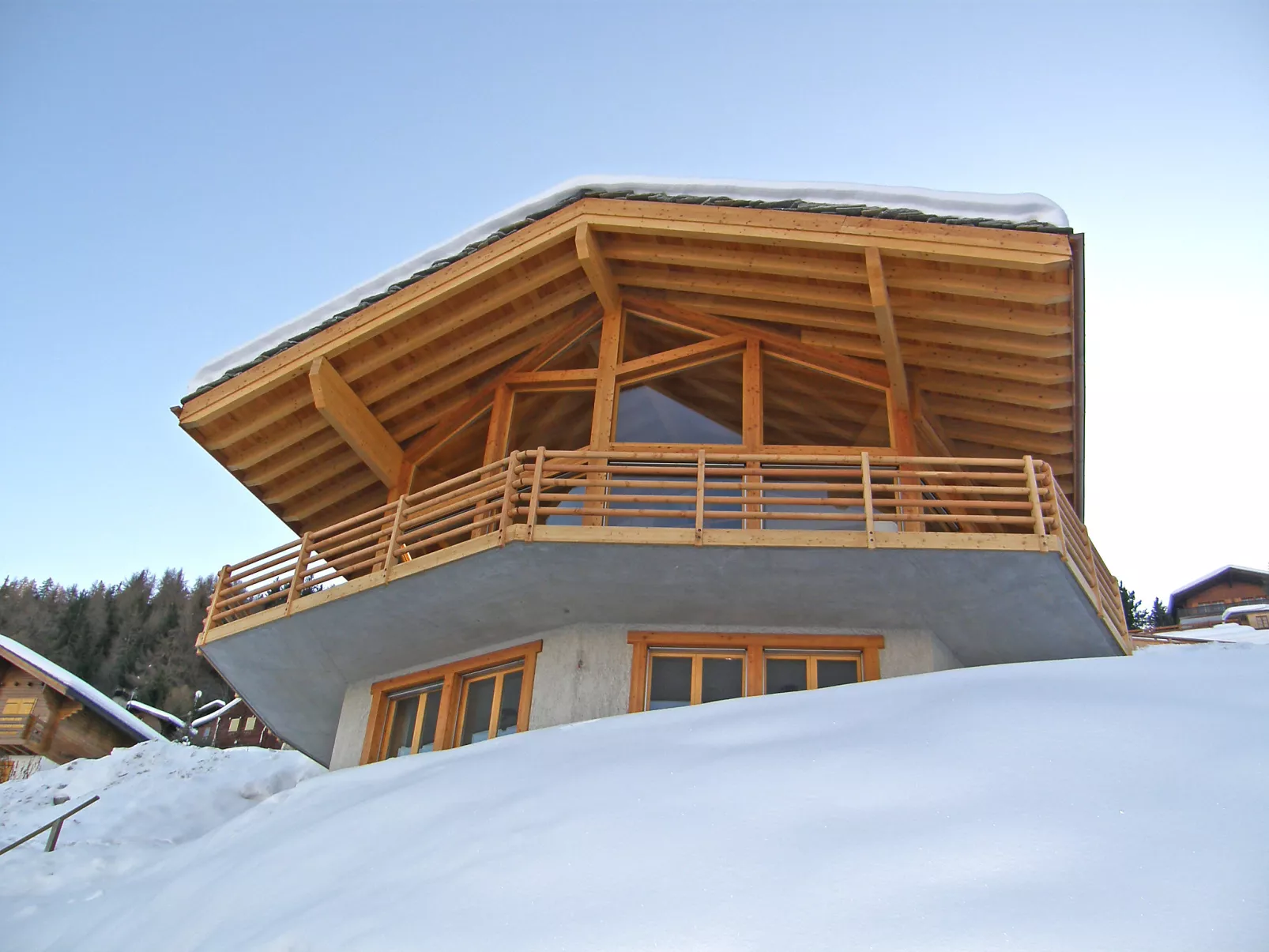 Chalet Aquarius-Buiten