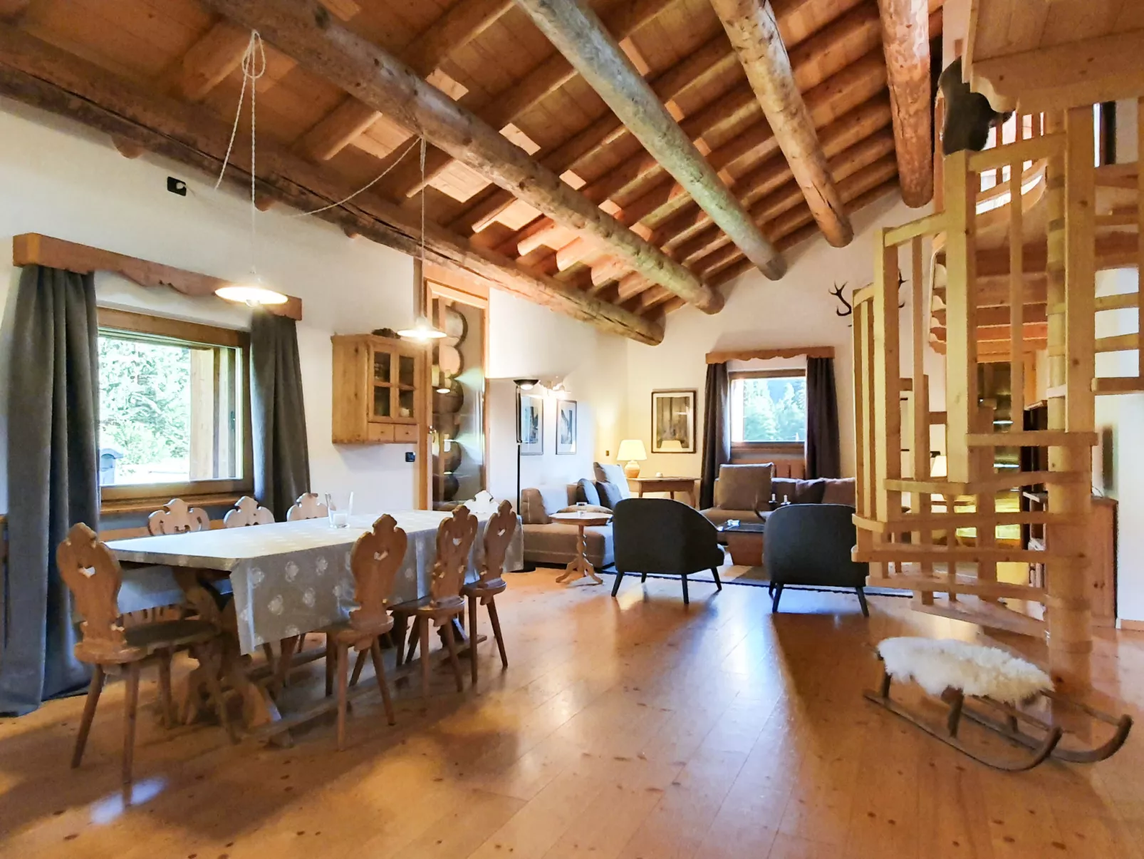Chalet "Baita Tabià" Dolomites-Buiten