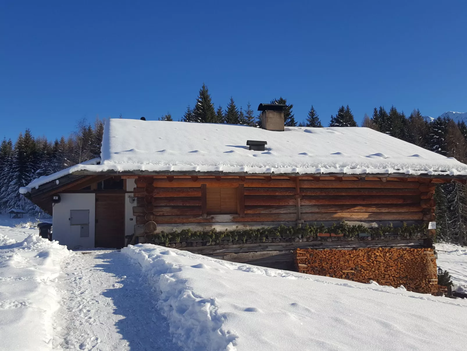 Chalet "Baita Tabià" Dolomites-Buiten