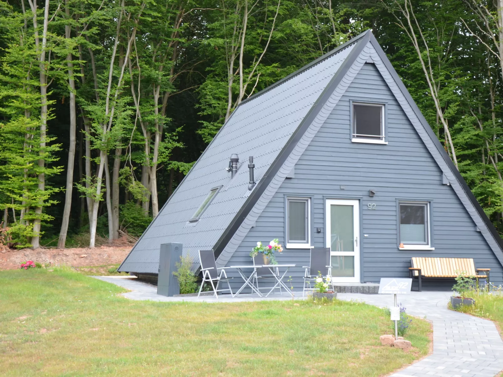 Ferienhaus Bude 92-Buiten