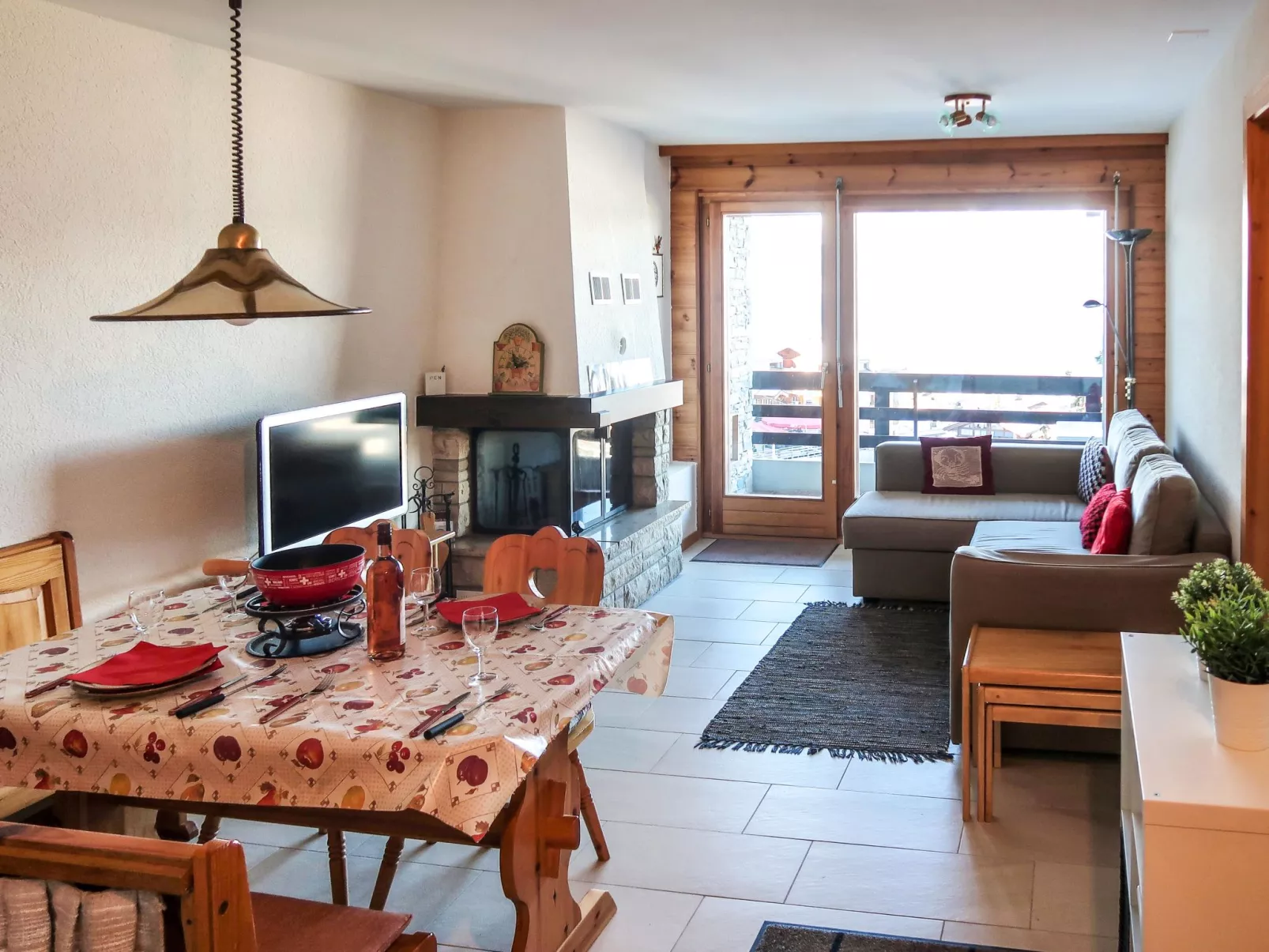Hauts de Nendaz A F3-Binnen