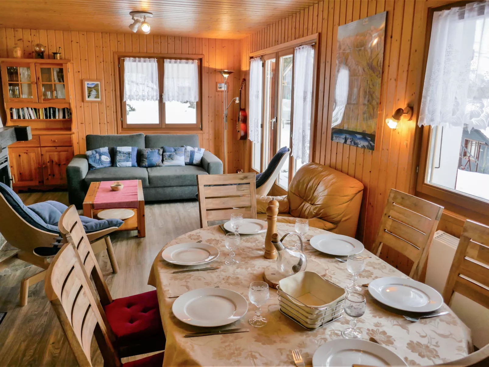 Chalet Picardie-Binnen