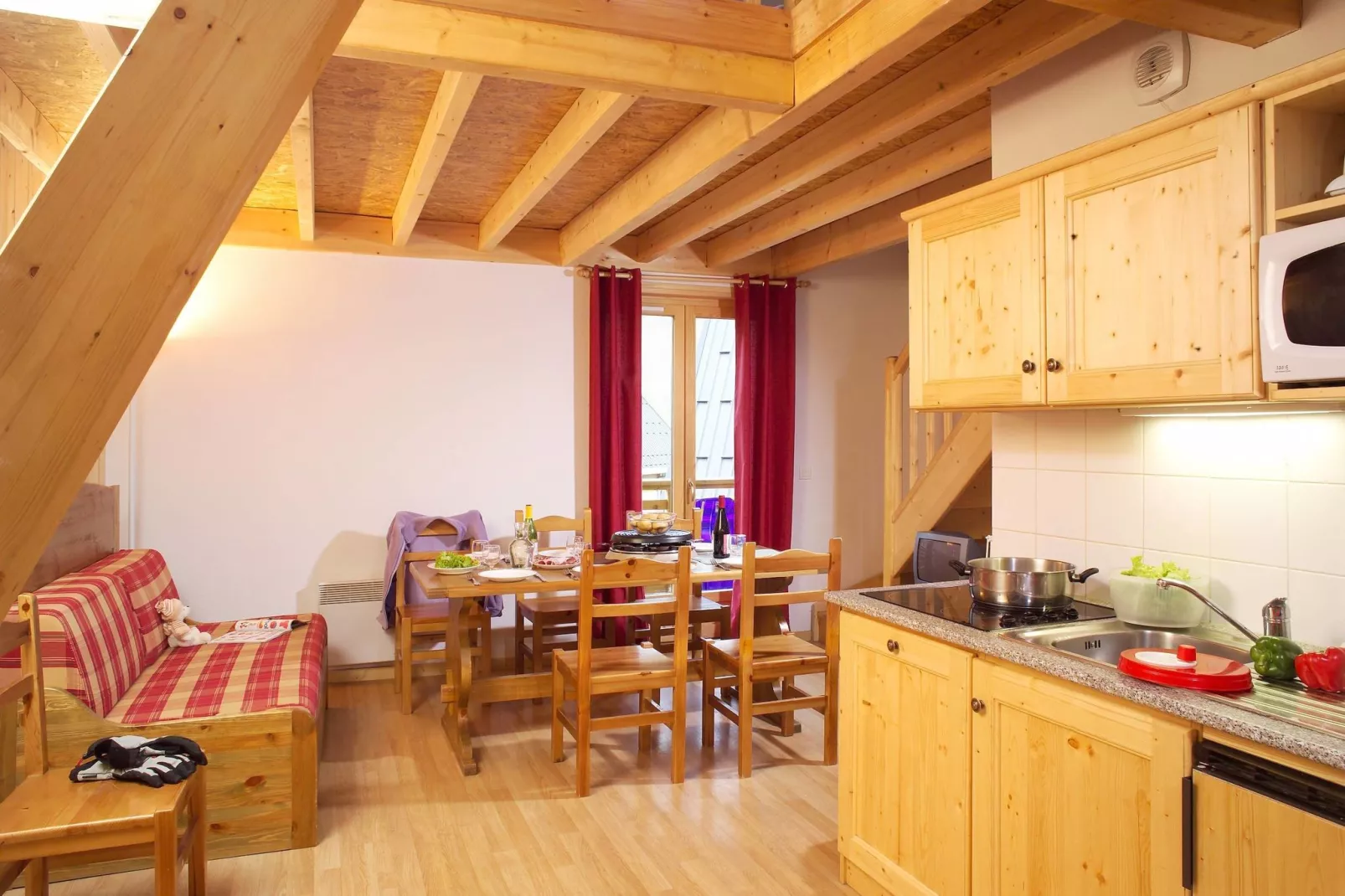 Les Fermes de Saint Sorlin 4-Woonkamer
