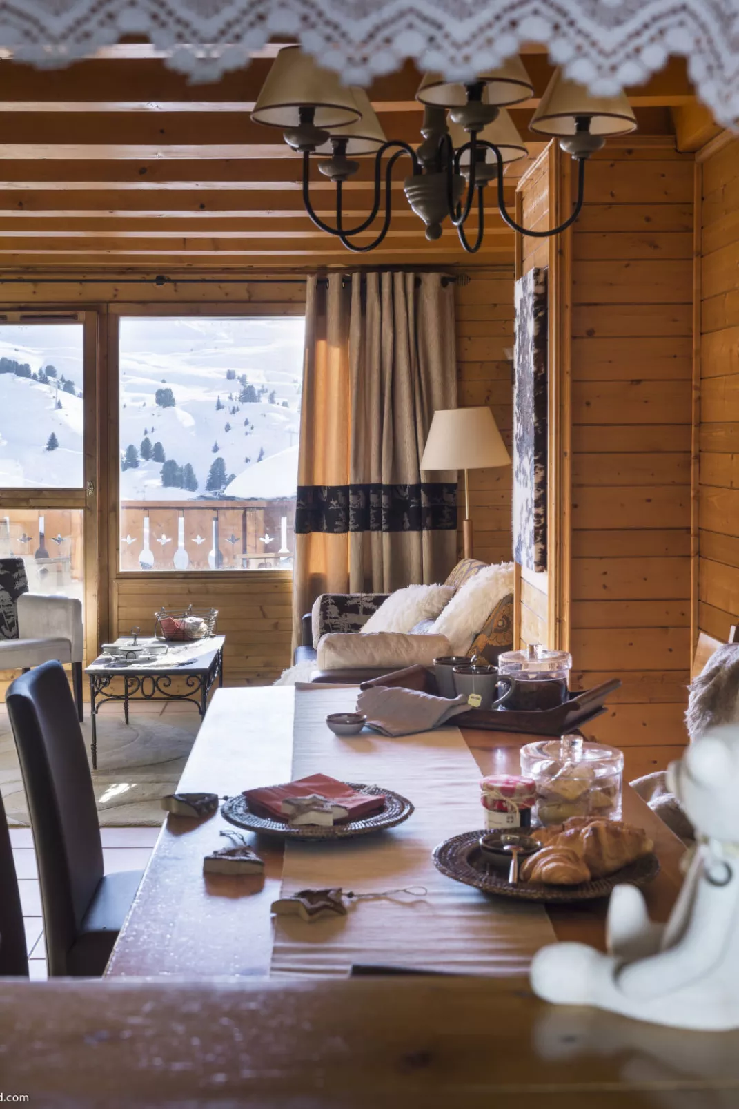 Le Chalet des Cimes-Binnen