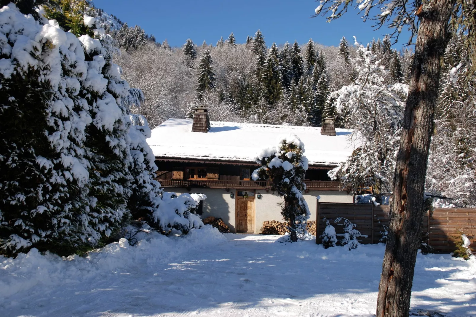 La Ferme les Violets-Exterieur winter
