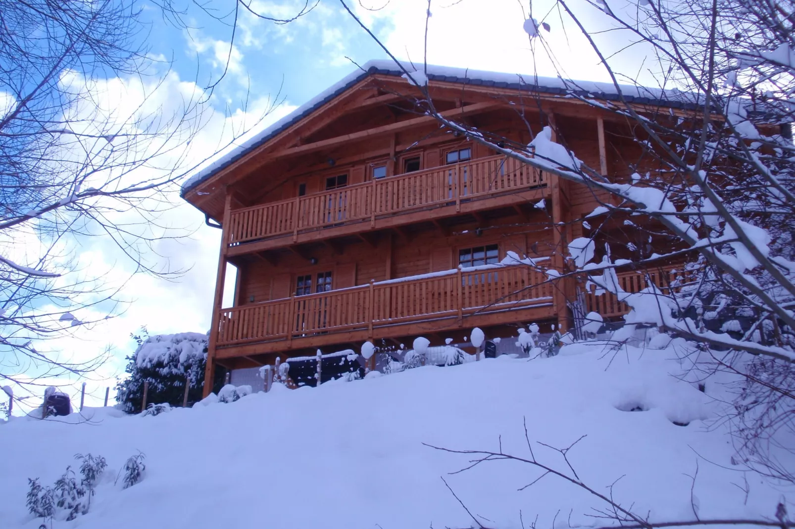 Chalet Le Passe-Temps-Exterieur winter