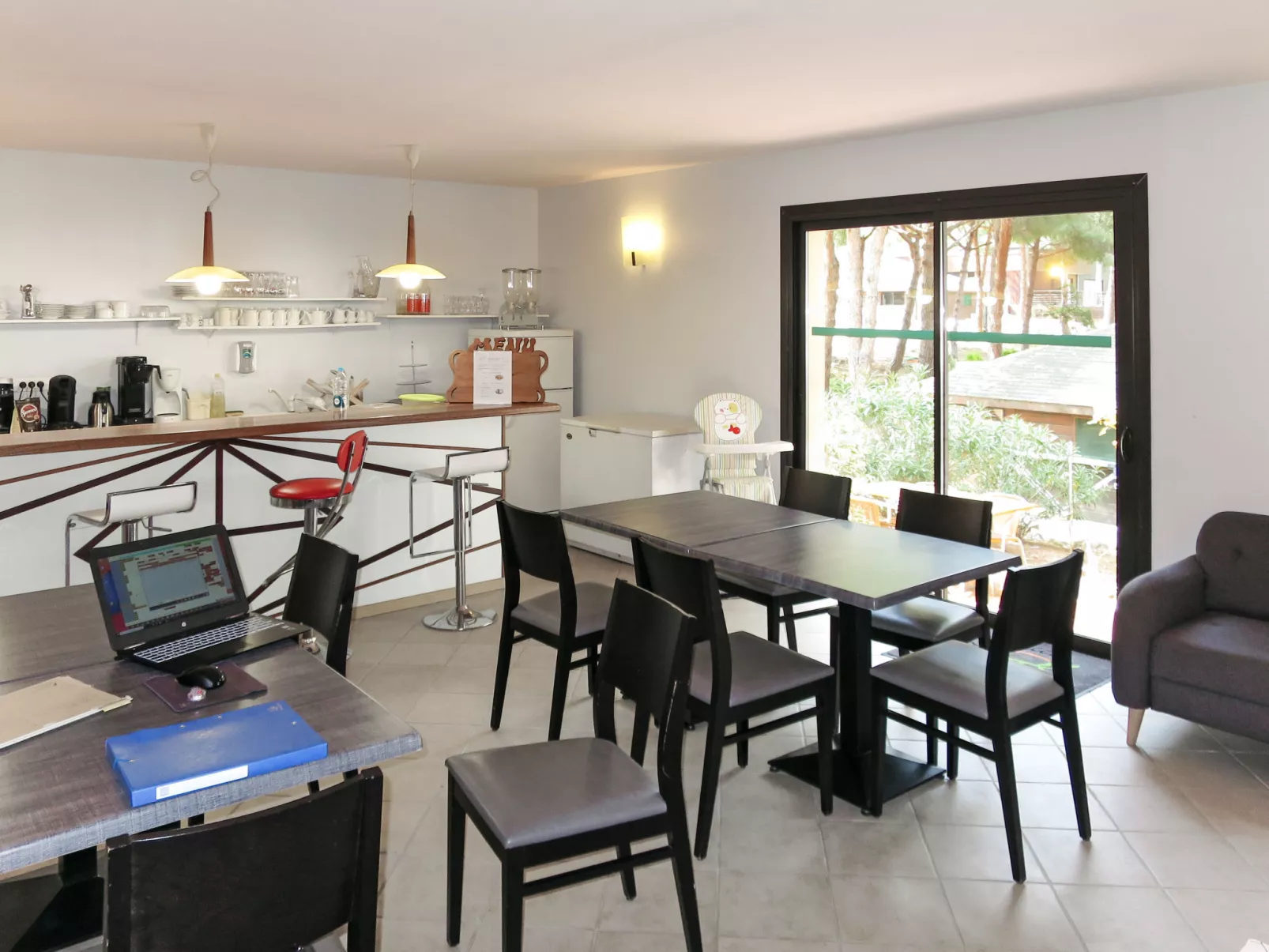 Chalet 2 pers-Buiten
