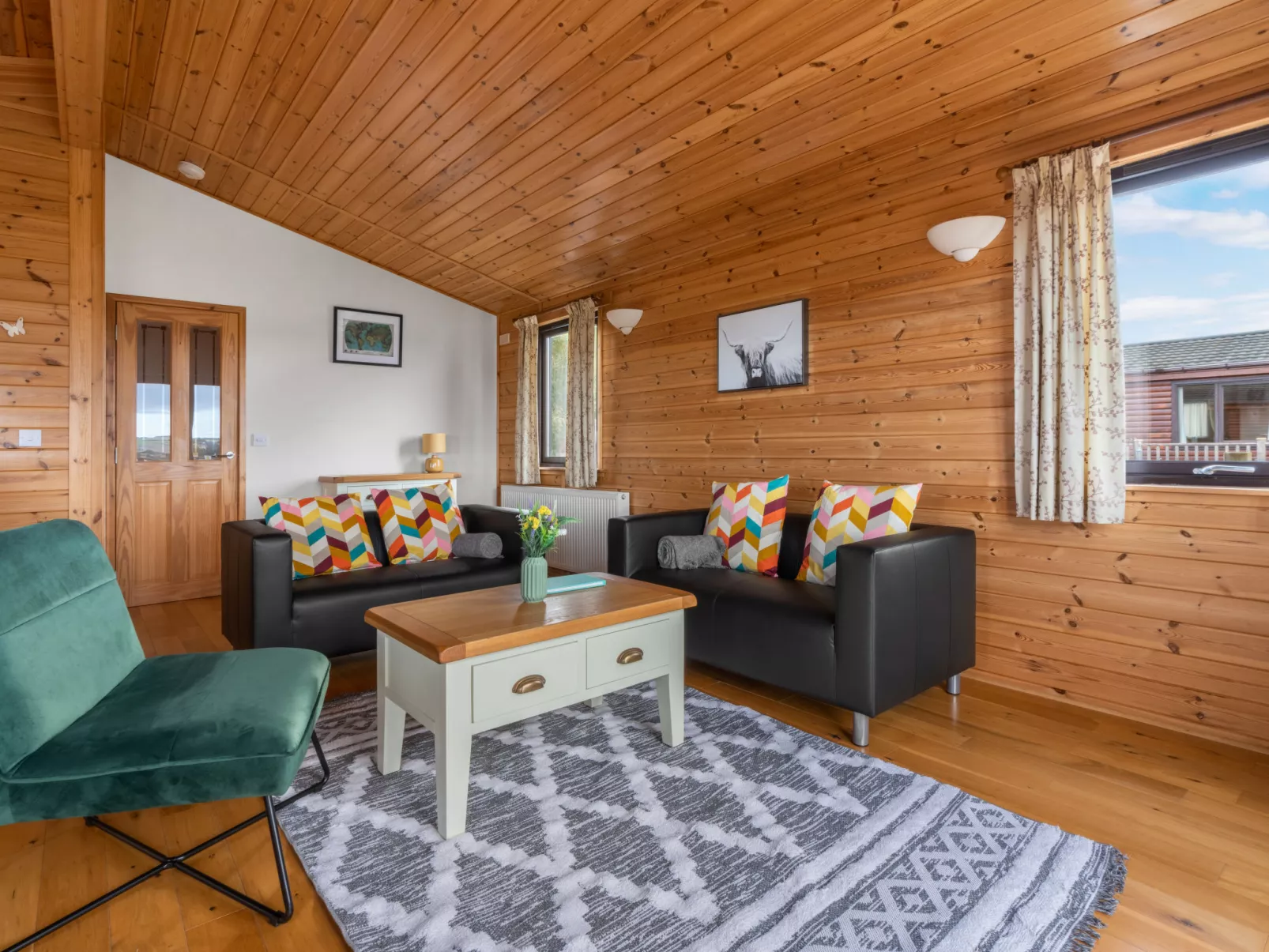 Loch Side Lodge 8-Binnen