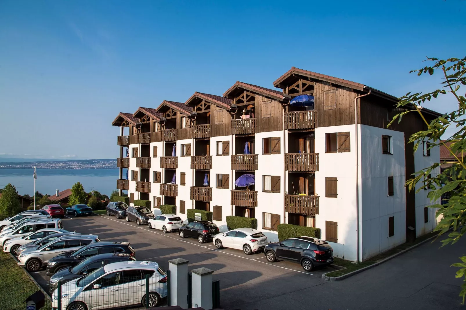 Residence Les Chalets d'Evian 3-Exterieur winter