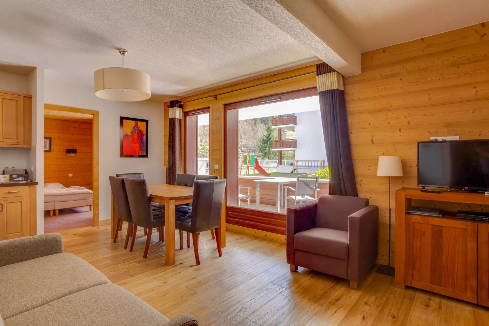 Resort les Portes du Mont Blanc 5-Woonkamer