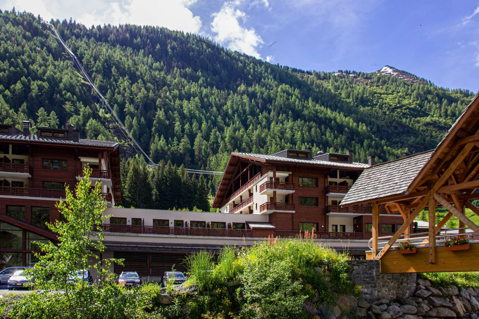 Resort les Portes du Mont Blanc 4-Buitenkant zomer